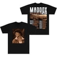 thumbnail image 1 of Maddox Batson Road to Indio Tour Tee unisex fashionable round neck short sleeved casual T-shirt, 1 of 2