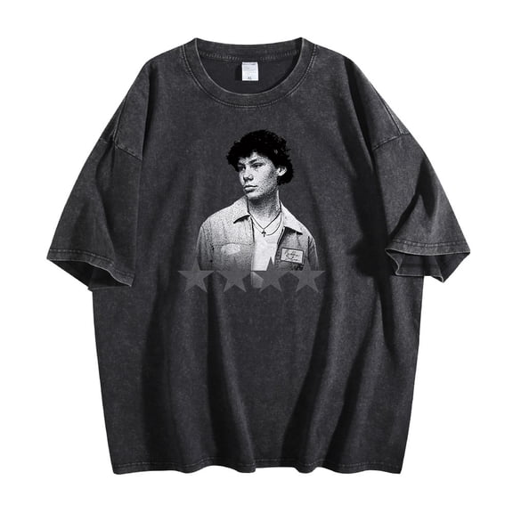 Maddox Batson Southbound Washed Cotton Tee Unisex Crewneck Short Sleeve T-shirt Casual Streetwear Tops