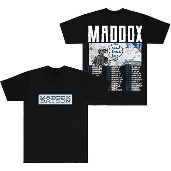 Maddox Batson T-shirt 2025 New Logo Strawberry Logo T-shirt Women Men Short Sleeve Style Tops