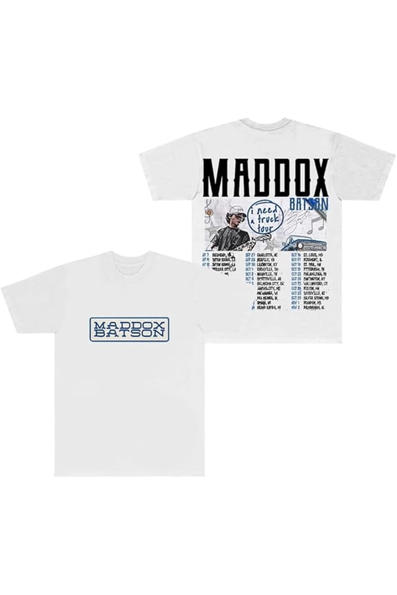 Maddox Batson T-shirt  New Strawberry Logo T-shirt unisex pure cotton short sleeved top