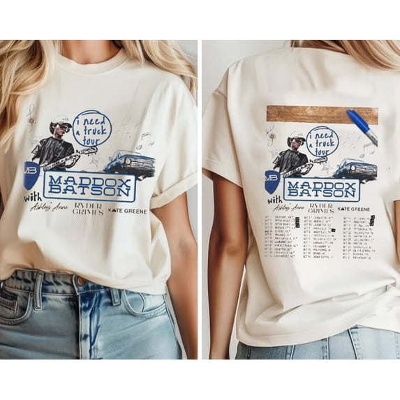 Maddox Batson Tour 2025 Shirt, Maddox Batson Tour Music Shirt T-shirt Sizes S-5XL Goldengate