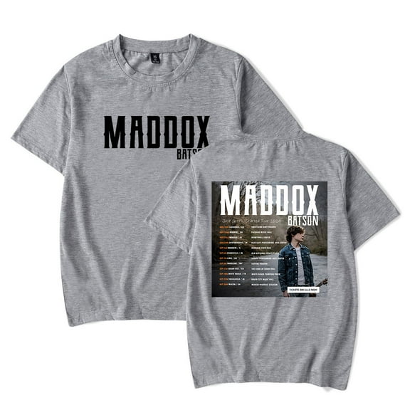 Maddox Batson Tour  tshirt crewneck short sleeve tshirt men/women fans concert   tops