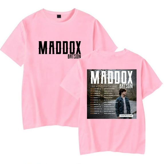 Maddox Batson Tour tshirt crewneck short sleeve tshirt men/women fans concert tops