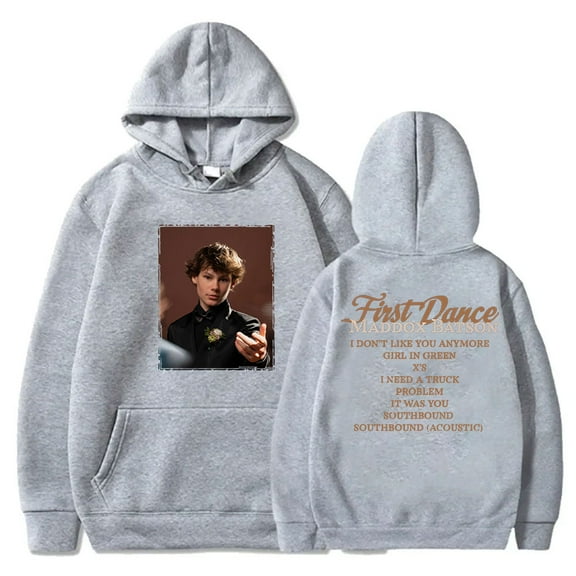 Maddox Batson Tracklist Hoodies First Dance Merch Cosplay Women Men Fashion Long Sleeve Sweatshirts