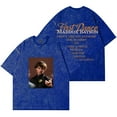 thumbnail image 1 of Maddox Batson Tracklist Wash T-Shirts First Dance Merch Unisex Streetwear Cotton Short Sleeve Tee, 1 of 6