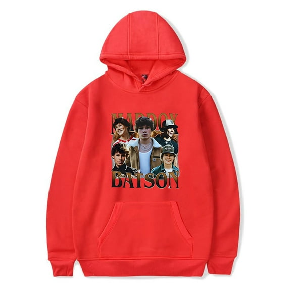 Maddox Batson Vintage 90s Hoodies Cosplay Sweatshirts Casual Pullover Fashion Clothes
