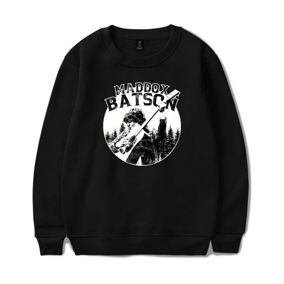 Maddox Batson Vintage Crewneck Sweatshirts Road To Indio Tour Merch Cosplay Unisex Long Sleeve Tee