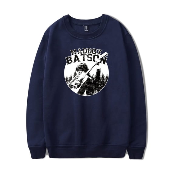 Maddox Batson Vintage Crewneck Sweatshirts Road To Indio Tour Merch Cosplay Unisex Long Sleeve Tee