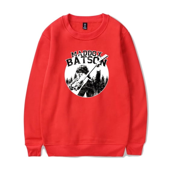 Maddox Batson Vintage Crewneck Sweatshirts Road To Indio Tour Merch Cosplay Unisex Long Sleeve Tee