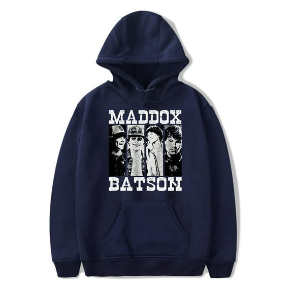 Maddox Batson Vintage Hoodie Long Sleeve Hooded Sweatshirt Women Men Fashion Pullover Clothes