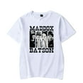 thumbnail image 1 of Maddox Batson Vintage T-shirt Men Women Round Neck Short Sleeve Casual Streetwear Tee, 1 of 2