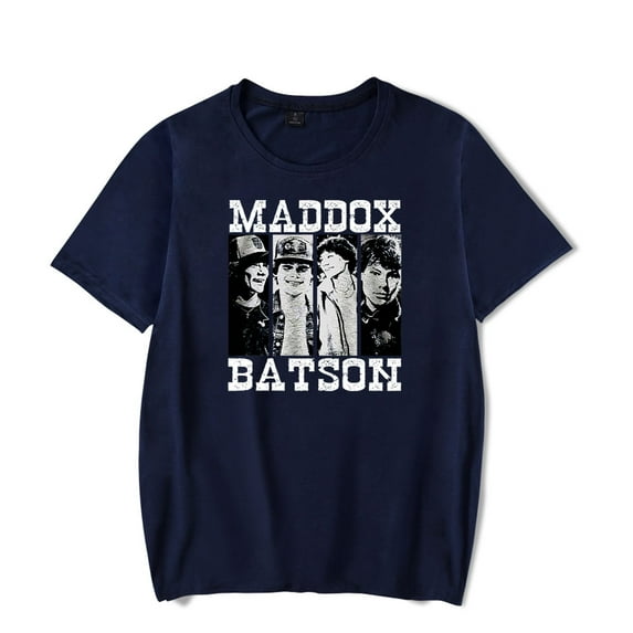 Maddox Batson Vintage T-shirt Men Women Round Neck Short Sleeve Casual Streetwear Tee