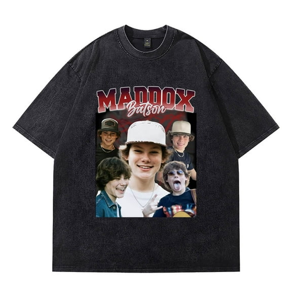 Maddox Batson Wash T-Shirts Road To Indio Tour Merch Summer Unisex Fashion Cotton Short Sleeve Tee