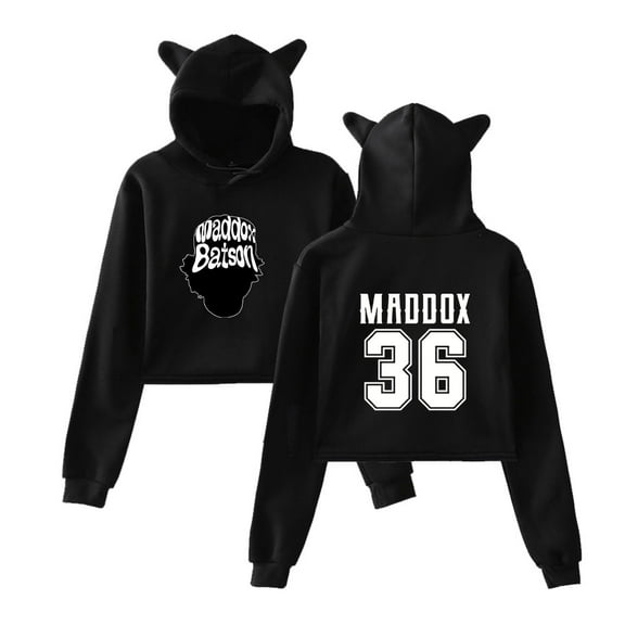 Maddox Batson merch  Road To Indio Tour  hooded kawaii cat ear drawstring   sweatshirt  men/women funny pullover