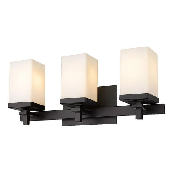 Wry Lighting Maddox 3-light Vanity in Matte Black