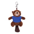 thumbnail image 1 of Made by Alien Personalized Cute Stuffed Animal Beaver Plush Key Chain, Fashion Accessory Backpack Clips, Kindergarten Gift, Handbag Pendant (Royal Blue Shirt), 1 of 1
