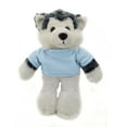 thumbnail image 1 of Made by Aliens 8 inches  Floppy Husky Plush Stuffed Animal Personalized Gift - Custom Text on Shirt - Great Present for Mothers Day, Valentine Day, Graduation Day, Birthday (Baby-Blue), 1 of 1
