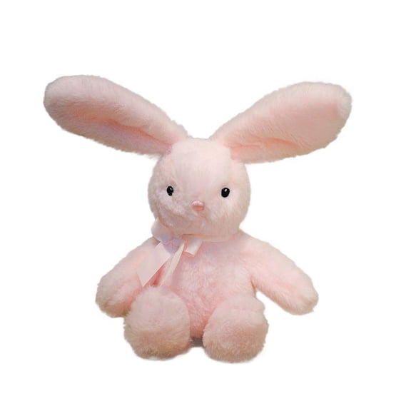 Made By Aliens Easter Stuffed Bunny Animal Soft Lovely Realistic Wild Rabbit Plush Toy for Boys Girls Kids Easter Decorations Basket Stuffers Gifts 12 Inch