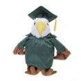 thumbnail image 1 of Made by Aliens Personalized Eagle Stuffed Animal Plush Toy – Perfect Gift for Graduation Name or Your School Logo on Gown, Best for Any Grad School Kids 12 Inch, 1 of 6