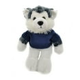 thumbnail image 1 of Made by Aliens 8 inches Floppy Husky Plush Stuffed Animal Personalized Gift - Custom Text on Shirt - Great Present for Mothers Day, Valentine Day, Graduation Day, Birthday (Navy-Blue), 1 of 1