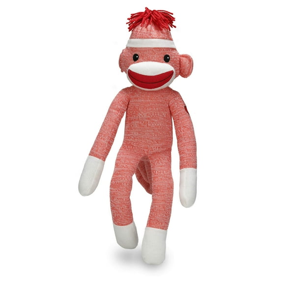 Made by Aliens Personalized Floppy Original Giant Orange Sock Monkey Stuffed Animal Plush Toy- Perfect Gift for Valentine Day, Graduation Day, Birthday, 72 inches