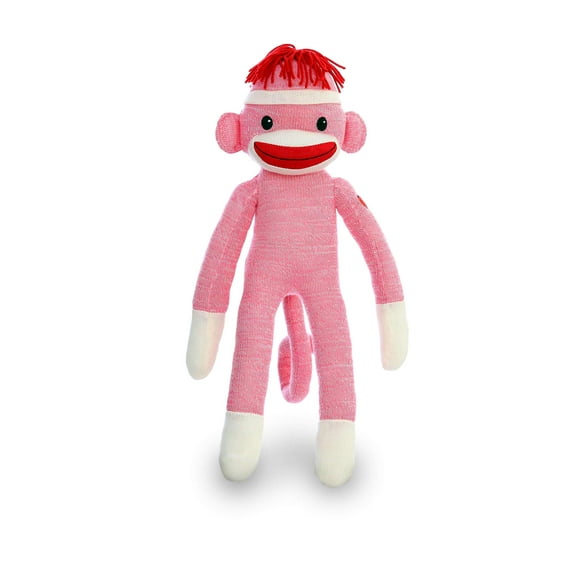 Made by Aliens Personalized Floppy Original Giant Sock Monkey Stuffed Animal Plush Toy Perfect Gift for Valentine Day- Graduation Day- Birthday-72 inches