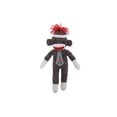 thumbnail image 1 of Made By Aliens Plush Sock Monkey Sockie Stuffed Animal Toy – Wearing Tie with Message On I Love DAD, Plush Animals Figure Toys for Kids and Superb Gift for on Father’s day, Birthday ( 8 Inches), 1 of 1