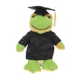 thumbnail image 1 of Made by Aliens Personalized Frog Stuffed Animal Plush Toy – Perfect Gift for Graduation Name or Your School Logo on Gown, Best for Any Grad School Kids 12 Inches, 1 of 1