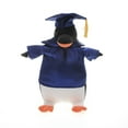 thumbnail image 1 of Made by Aliens Personalized Penguin Stuffed Animal Plush Toy – Perfect Gift for Graduation  Name or Your School Logo on Gown, Best for Any Grad School Kids 12 Inches, 1 of 1