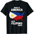 thumbnail image 1 of Made America Filipino Design Idea Philippines Design T-Shirt, 1 of 3