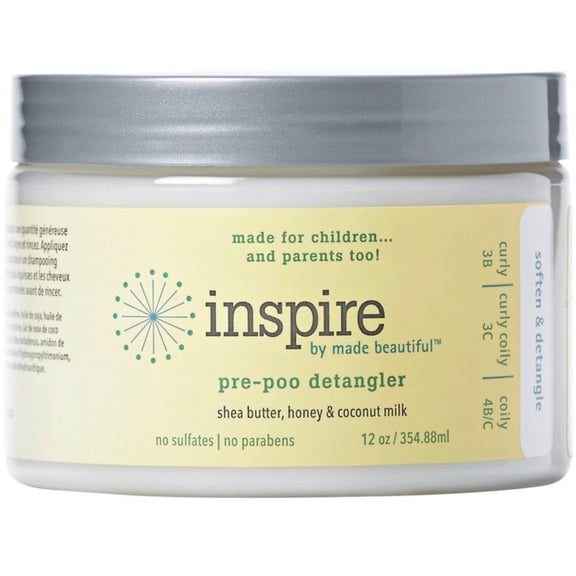 Made Beautiful Inspire Pre Poo Detangler 12 oz