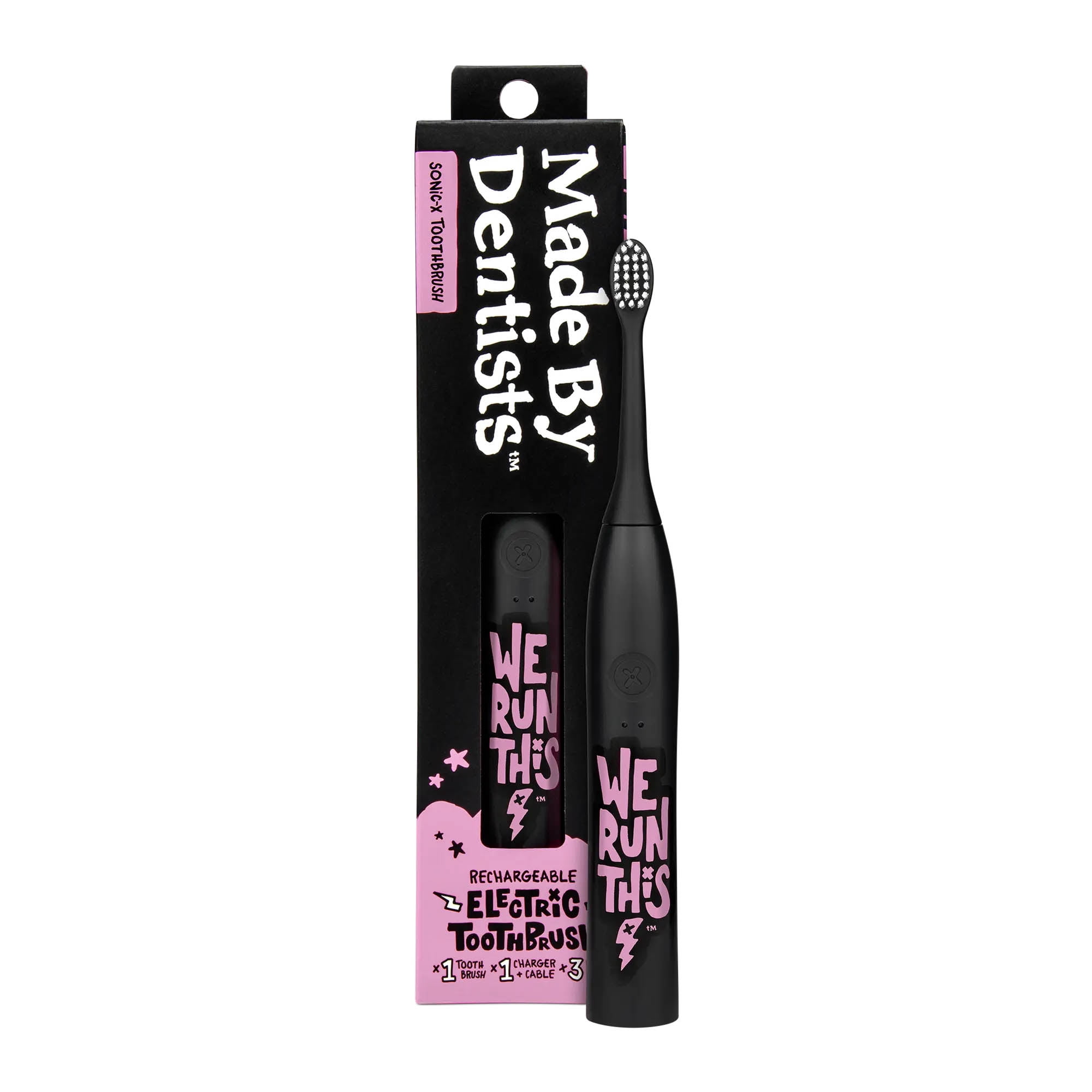 Made by Dentists Sonic X Electric Toothbrush for Kids and Tw