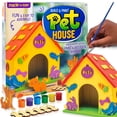 thumbnail image 1 of Made By Me Build & Paint Your Own Pet House Craft Kit, 1 of 7