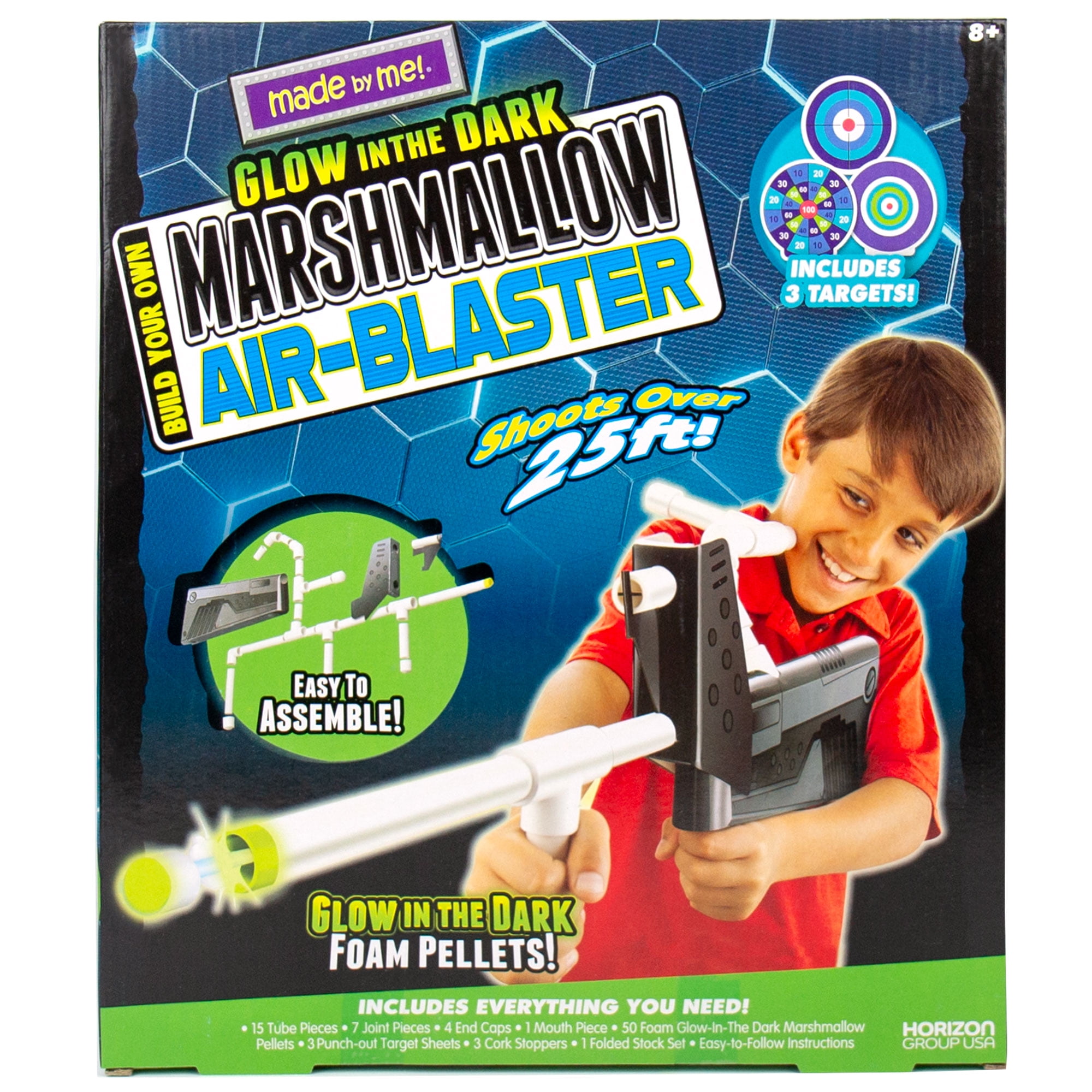Made By Me Build Your Own Glow in The Dark Marshmallow Air-Blaster