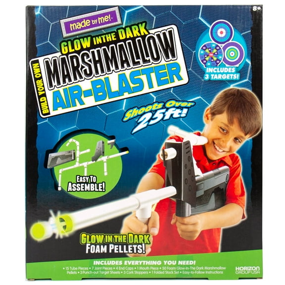 Made By Me Build Your Own Glow in The Dark Marshmallow Air-Blaster