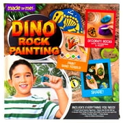 Made By Me Dino Rock Painting, Boys and Girls, Child, Ages 6+