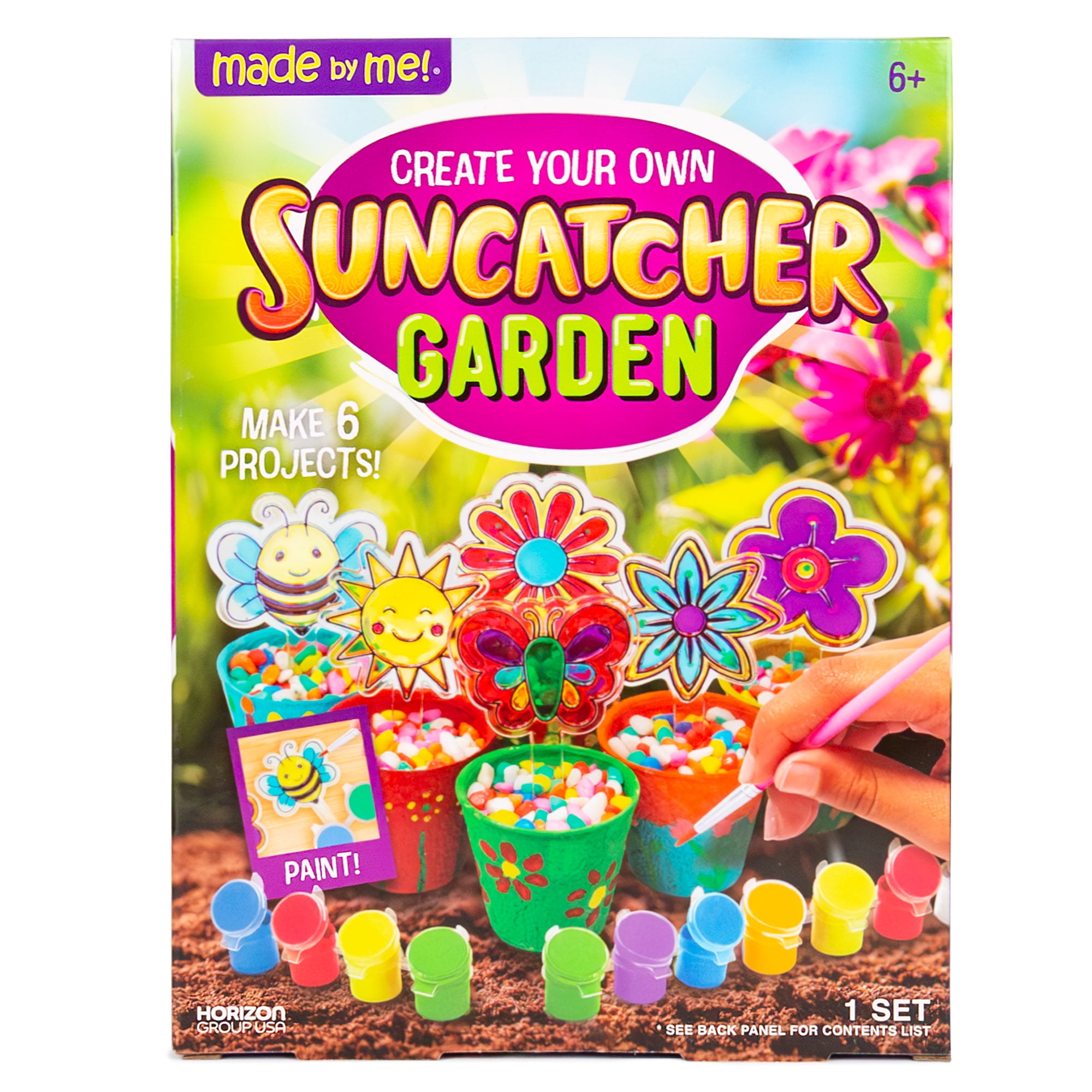 ENHANCED SAMPLER / Estiva, Suncatcher 他 Made By Me Suncatcher Garden Kit, DIY Craft for Kids 6+, Paint