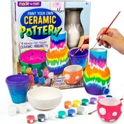 Made By Me Paint Your Own Ceramic Pottery Art Kit, Boys and Girls, Child, Ages 8+