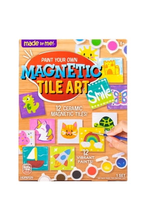 Paint Your Own Magnetic Tile Art