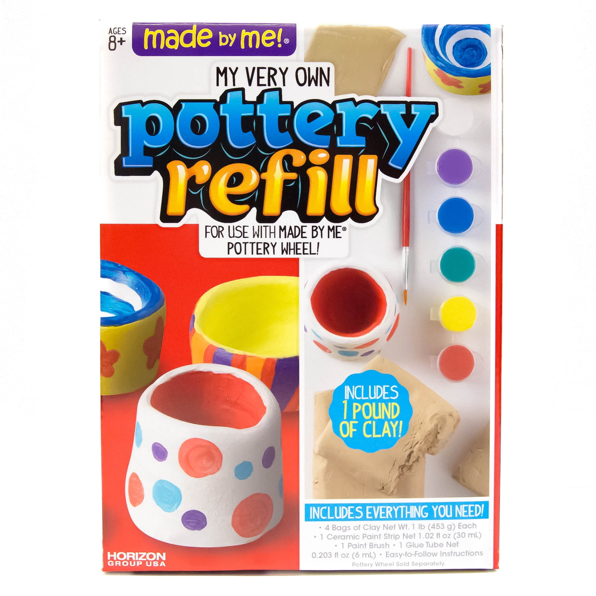 MindWare Pottery Wheel for Beginners with Clay Refill