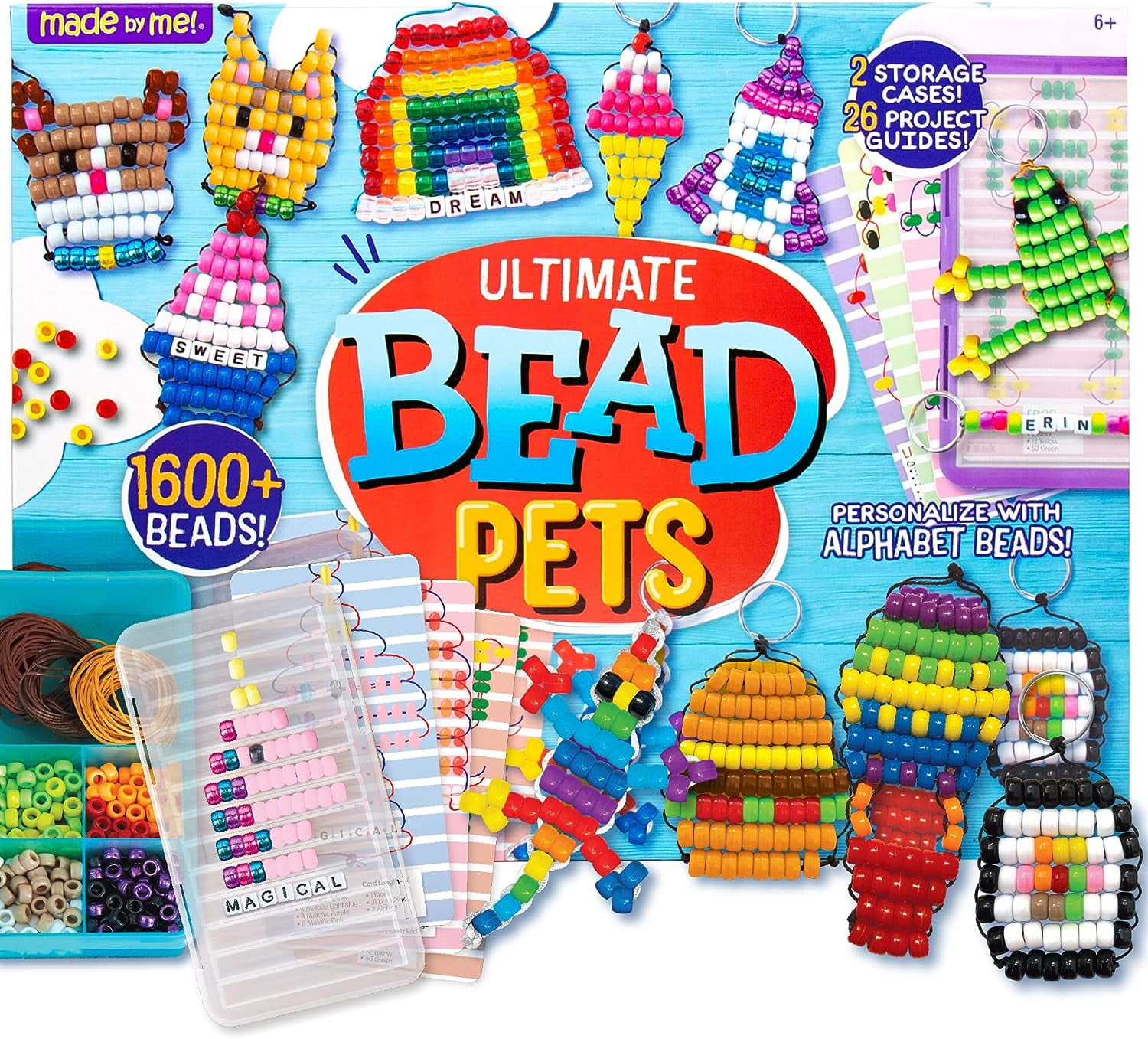 Made By Me Create Your Own Bead Pets, Boys and Girls, Child, Ages 6+ -  Walmart.com