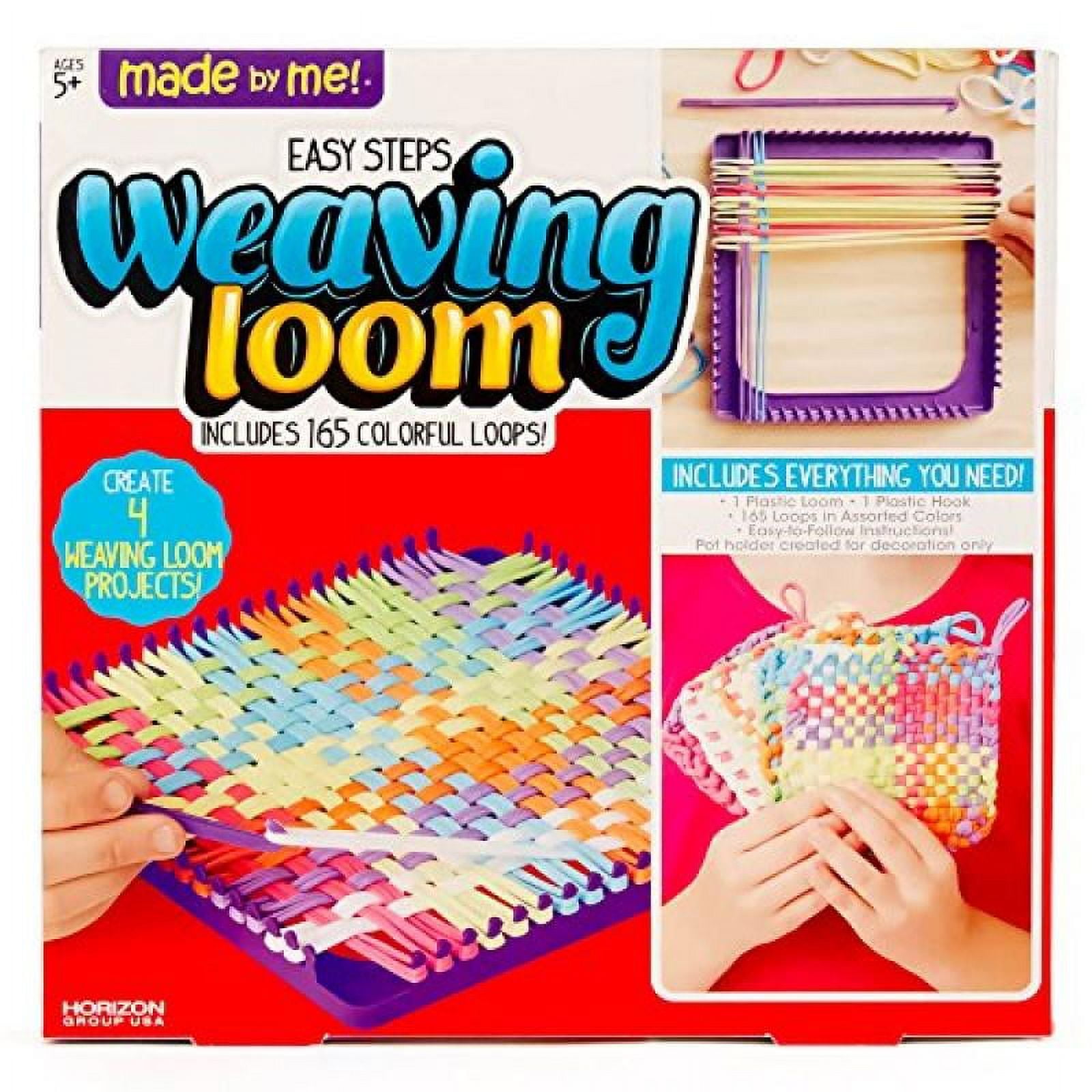 Rirool Weaving Loom Kit Toys for Kids and Adults, Potholder Loops Crafts  for Girls Ages 6 7 8 9 10 11 12, 7 Pot Holder Loom Knitting Kits and Gifts
