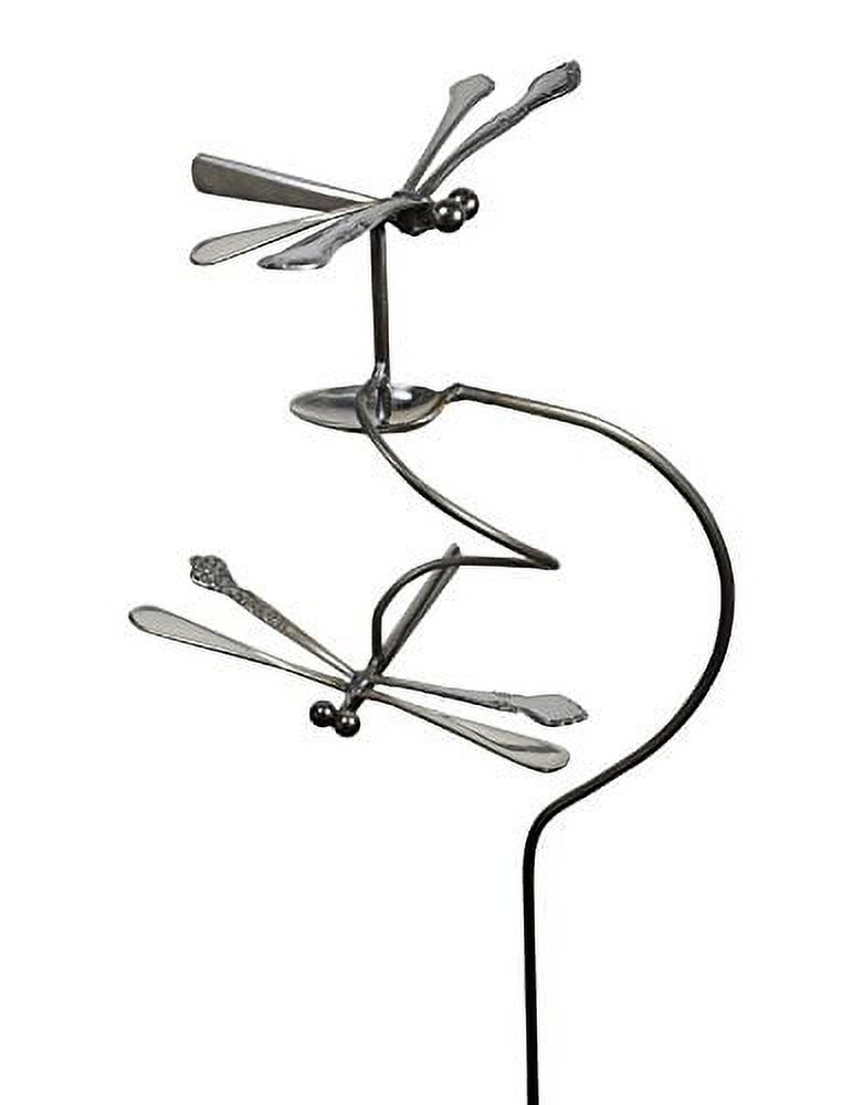 Made Dancing Dragonflies Balancing Garden Stake and Upcycled Utensil ...