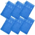 thumbnail image 1 of Made Easy Kit Bath Mitts - Package of 6 - (6" x 9") European Style Washcloth with Loop, 1 of 6