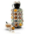 thumbnail image 1 of Made Easy Kit Carousel Coffee Pod Holder - Compatible with Keurig K-Pods K-Cups - Countertop 360 Spin Rack Storage Organizer - Metal Pre-Assembled Lazy Susan Revolving Base - Home, Kitchen, Office, 1 of 6