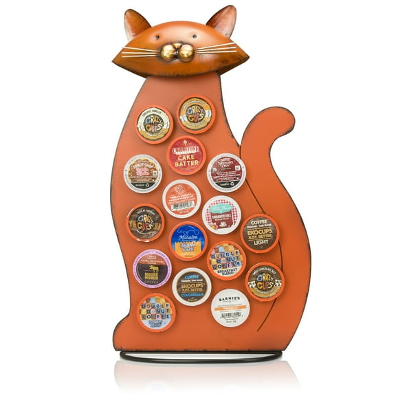 Made Easy Kit Front Facing Countertop Coffee Pods Holder Compatible with K-Cups, Coffee Bar Décor for Home Café