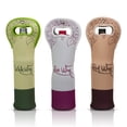 thumbnail image 1 of Made Easy Kit Insulated Wine Tote - Neoprene Wine Carrier Bag with Magnetic Handle Clasp - Wine Bottle Protective Travel Bag - Perfect for Gifting Travel or Gift Bag - Set of 3, 1 of 7