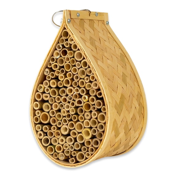 Made Easy Kit Mason Bee House Insect Home Cultivate Pollinator Bees To Improve Garden / Backyard