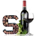 thumbnail image 1 of Made Easy Kit Metal Letter Wine Cork Keepsake Saver & Holder Monogram w/Free Wall Mount Kit A-Z, 1 of 8