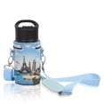 thumbnail image 1 of Made Easy Kit Neoprene Water Bottle Carrier Holder, Insulator w/ Adjustable Shoulder Strap, 1 of 6